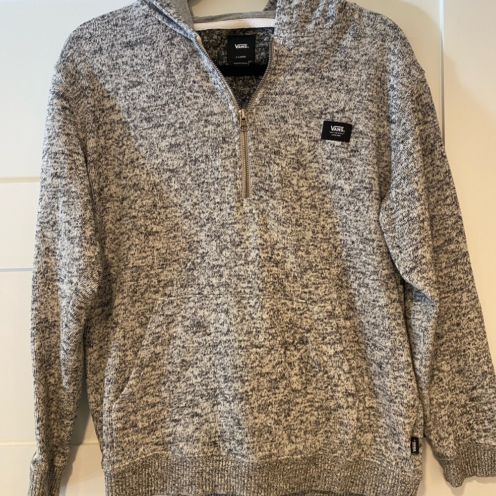 Grey Vans hoodie